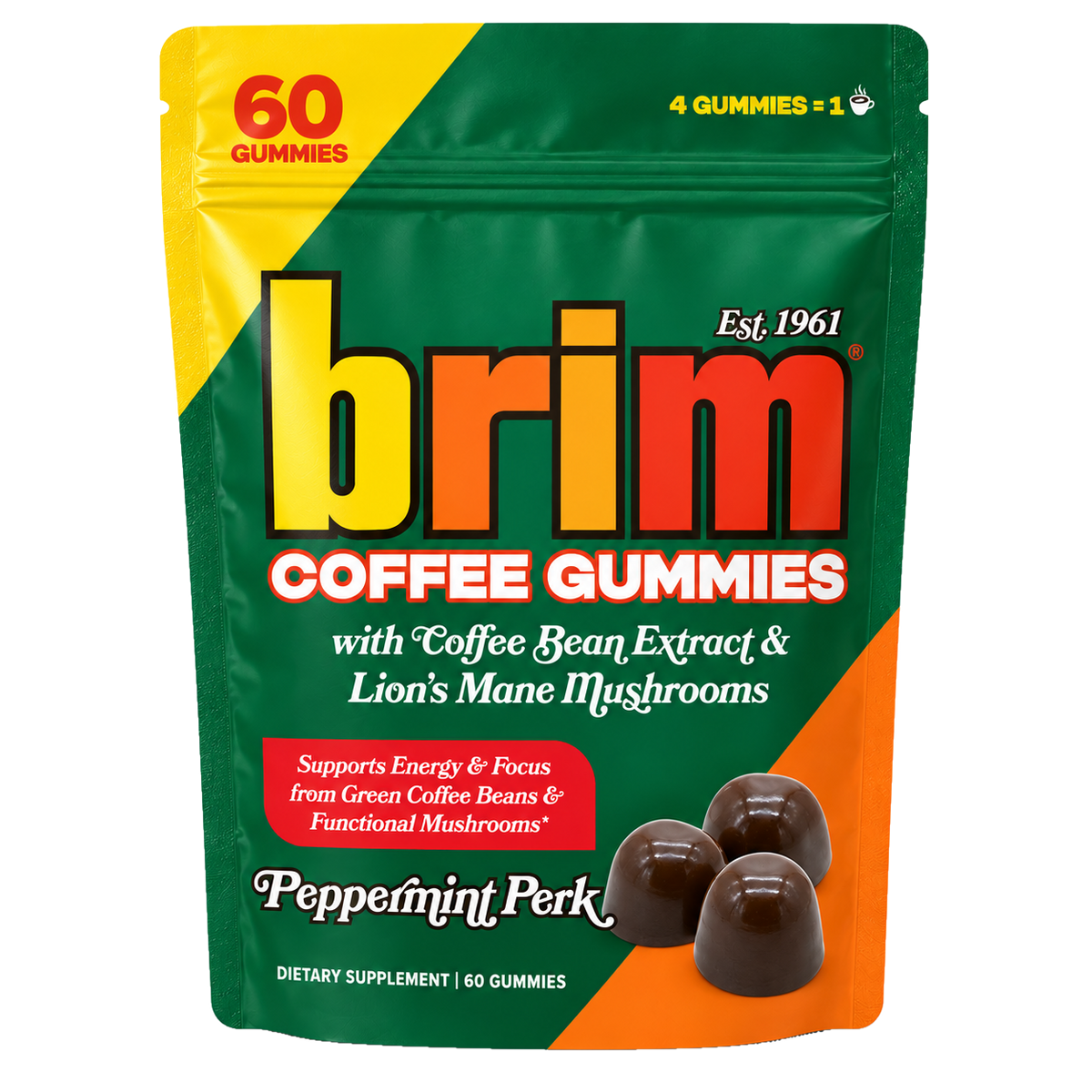 Peppermint Perk with Caffeine and Functional Mushrooms