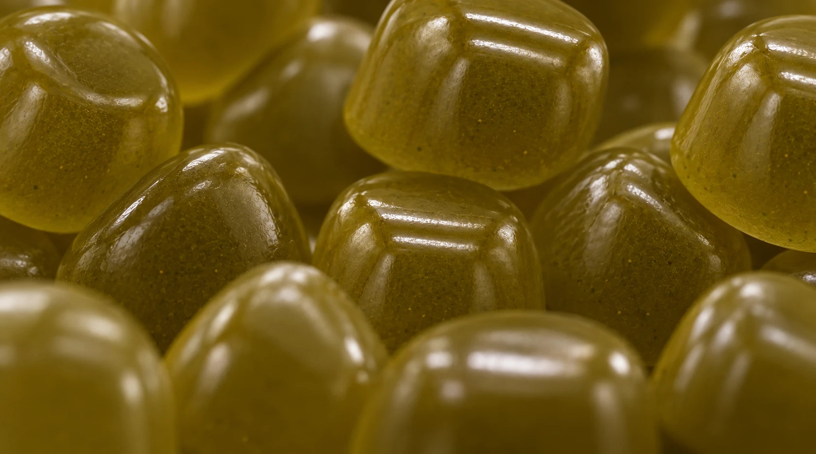 Close-up of Matcha Zenergy with Matcha and Functional Mushrooms gummies