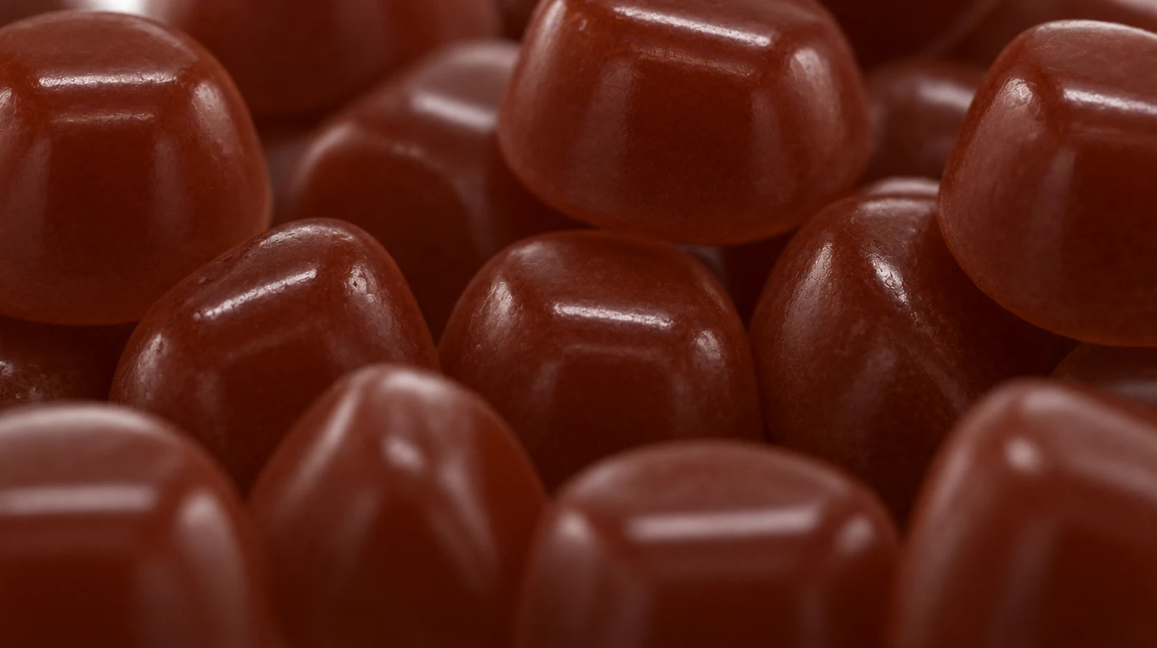 Close-up of Mindful Mocha with Caffeine and Functional Mushrooms gummies